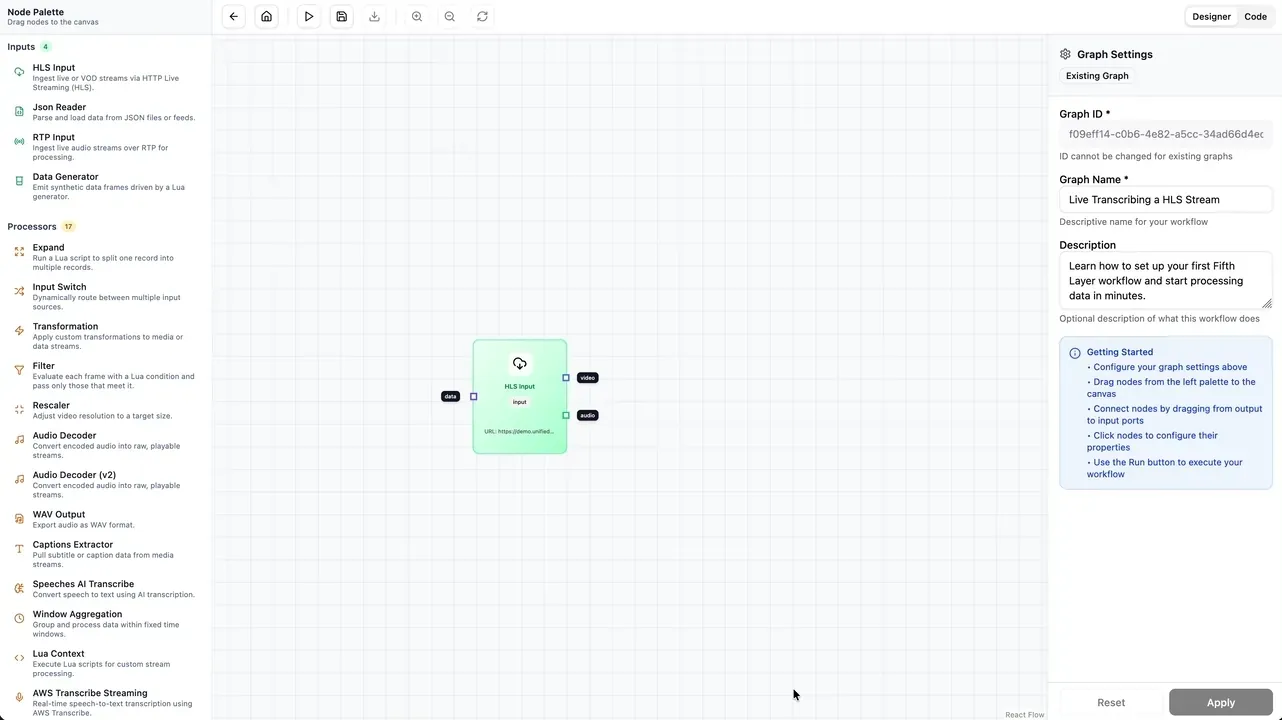 Audio Decoder settings